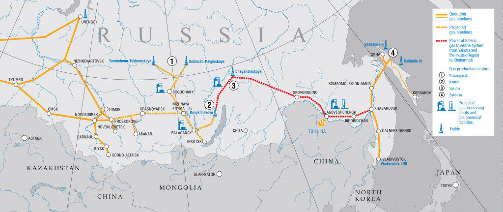 China Starting Work on 'Power of Siberia' Pipeline