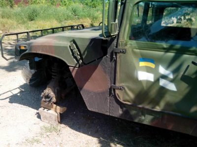 Disappointment with US Humvees in Ukraine