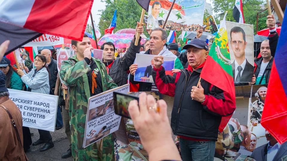 The Bulgarian People Rallied In Support Of The Russian Airstrikes In Syria