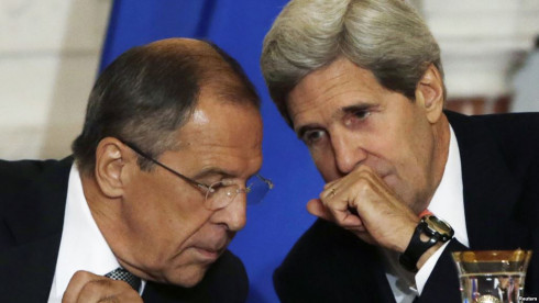 Lavrov meets Kerry in Vienna