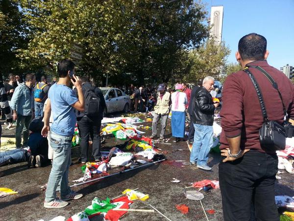 30 Killed, 126 Injured in Ankara rally for Peace with Kurdish Rebels. Tensions Rise