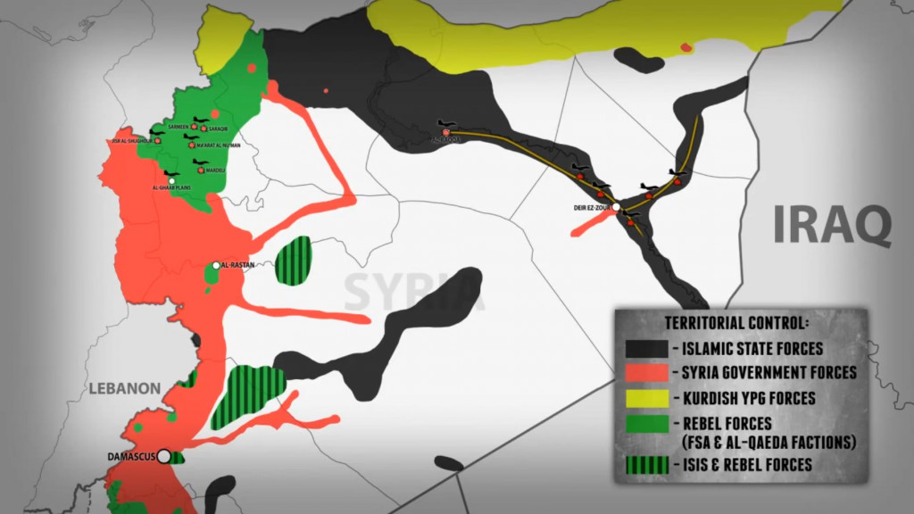 Turkey Argues: Russian Warplane Violated Airspace. Map of Airstrikes Counters.