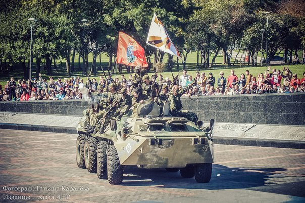 First 125 Cadets of Donetsk Military Academy Took Oath for DPR (Photos)