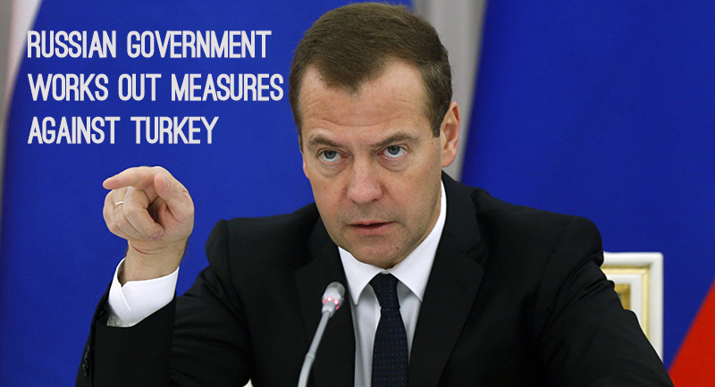 Medvedev: Turkey Shot Down Su-24 Was “Act of Agression”