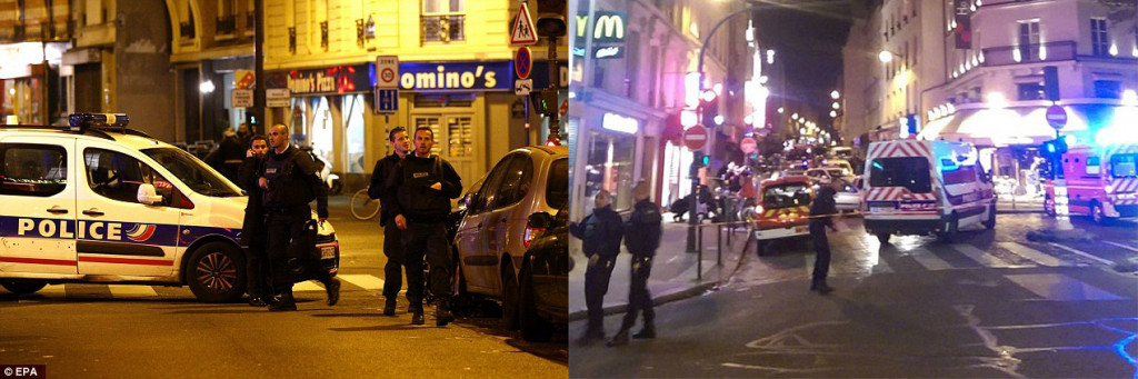 BREAKING! The center of Paris has been attacked by gunmen.