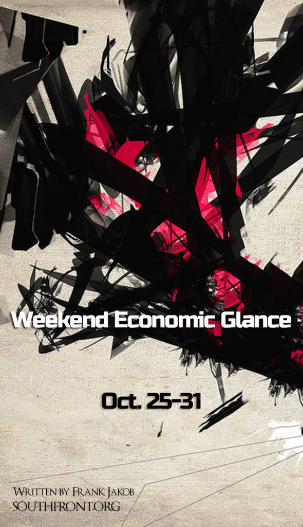 Weekend Economic Glance, Oct. 25-31