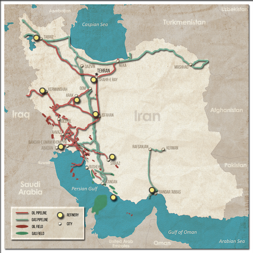 Analysis: Oil and gas pipelines in the Middle East