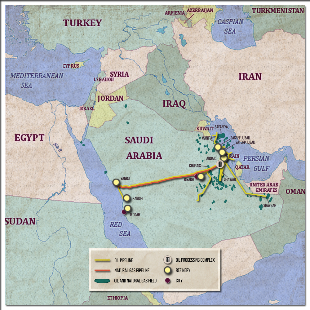 Analysis: Oil and gas pipelines in the Middle East