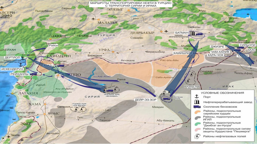 BREAKING: Russia Reveals Hard Evidence of Turkish Involvement in ISIS Oil Trade