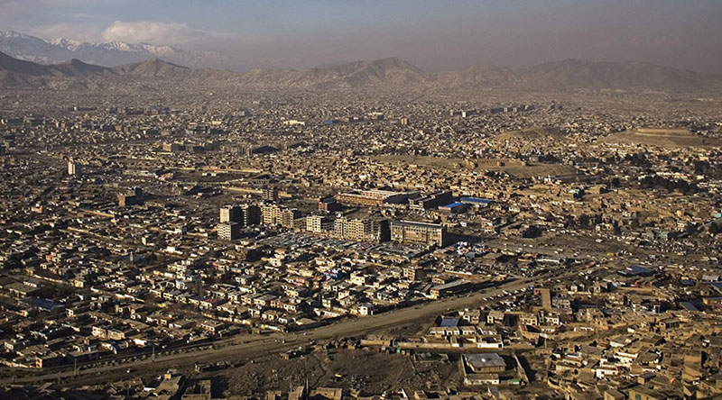 Blast, Gunfight near Spanish Embassy in Kabul, Afghanistan