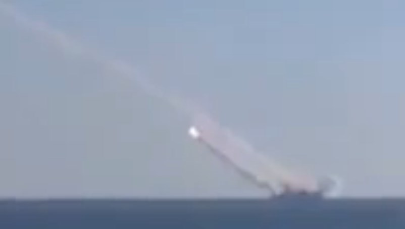 EXCLUSIVE VIDEO: Russia strikes ISIS targets in Syria from submarine in Mediterranean for first time