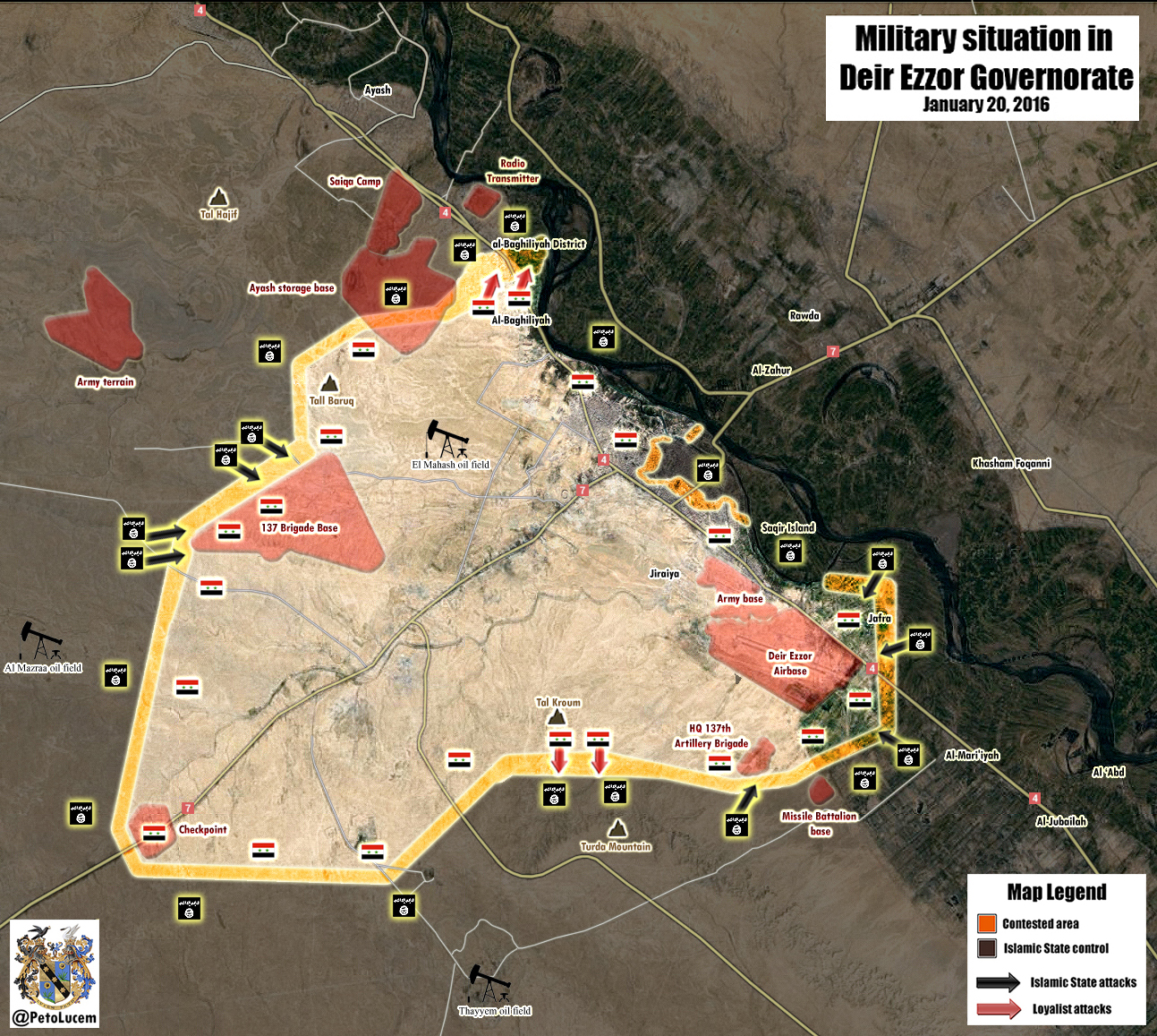 Map: Studying the Battle for Deir Ezzor