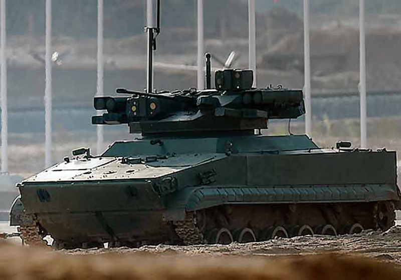 Russian Military Robots: 'Udar' Robotic System