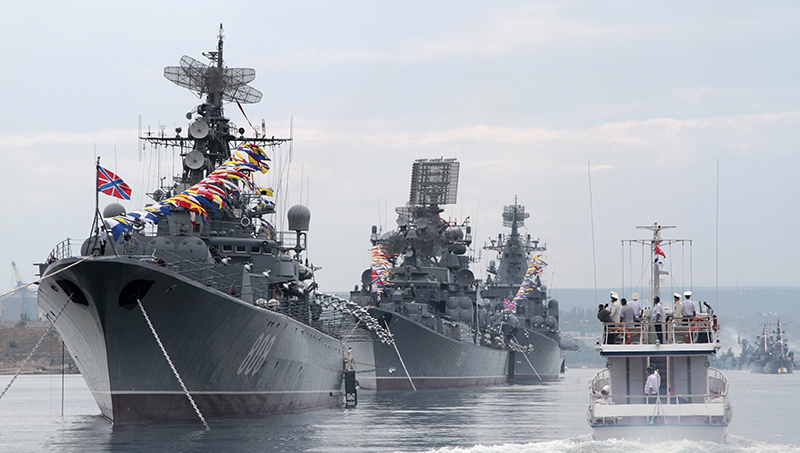 China and Russia challenge US naval supremacy