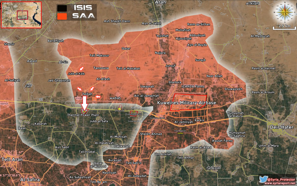 Breaking: Tiger Forces Enter the Thermal Power Plant in East Aleppo