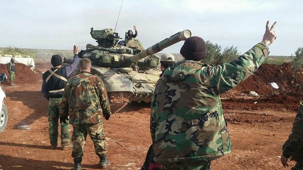 Photos: T-90 at Hezbolalh, Syrian Army Positions near Meyer in Aleppo Governatore, Syria