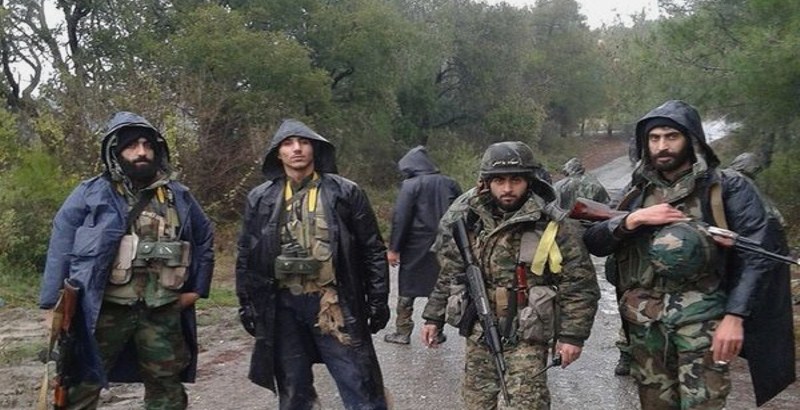 Terrorists retreat as the Syrian army advances in northeastern Latakia