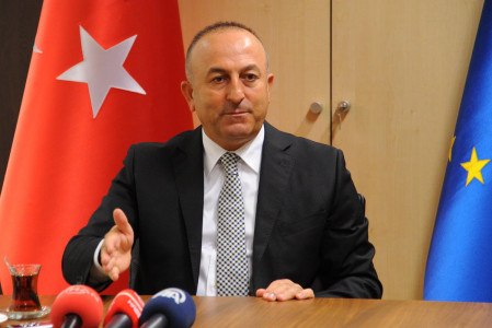 Cavusoglu denies Syria invasion imminent