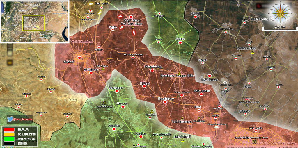 Syrian Army To Advance In Eastern Aleppo