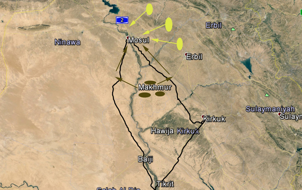 Iraq mobilizes forces to retake Mosul from ISIS