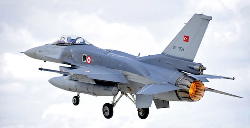 Turkey violated Greek airspace 22 times in a day