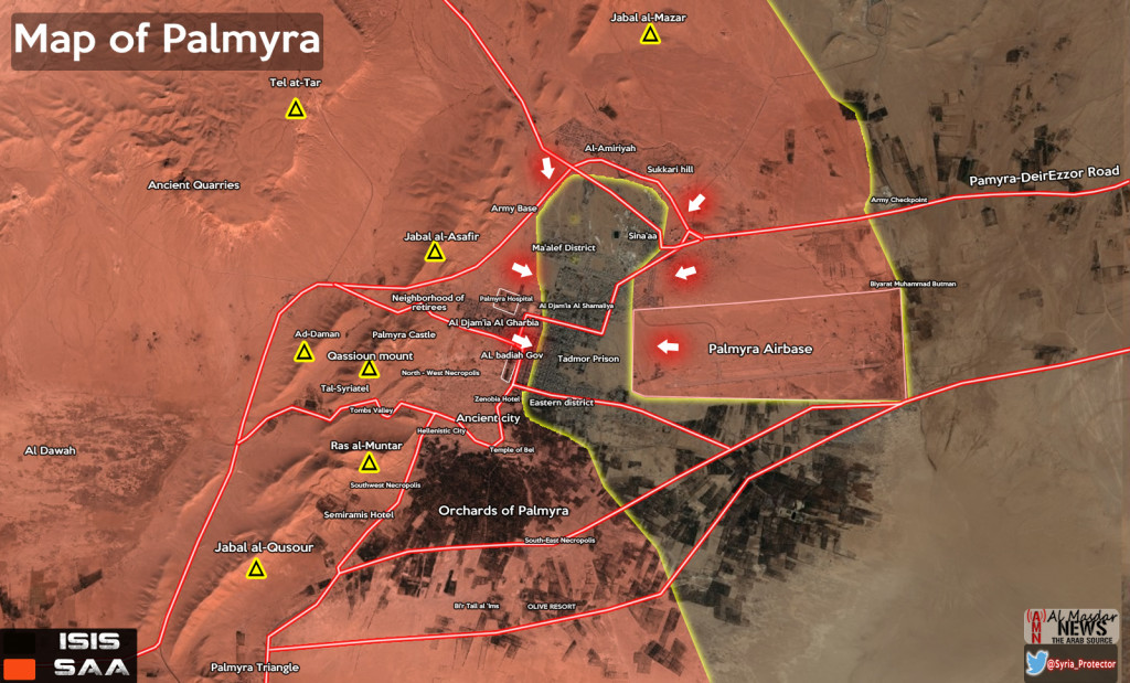 MARCH, 26. Syrian Army Decisive Attack in Palmyra