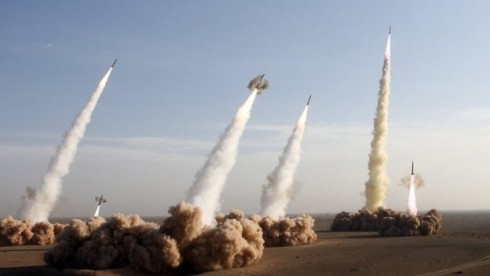 Iran test-fires missiles in response to the US sanctions