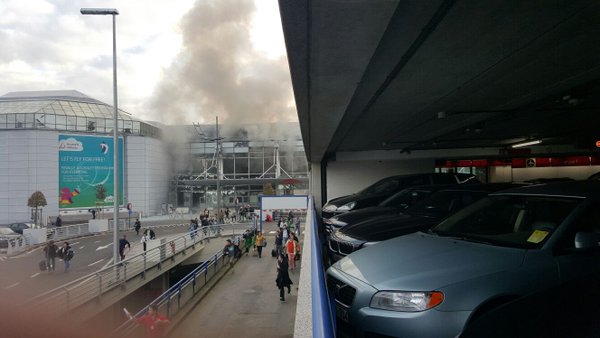 Breaking: Series of Explosions Hit Brussels' Airport, Metro Stations. 27 People Killed, Scores Wounded (Photo, Video)