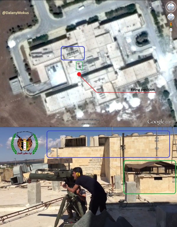 Syria: 'Moderate Rebels' Azaz National Hospital as a Combat Position (Photo)