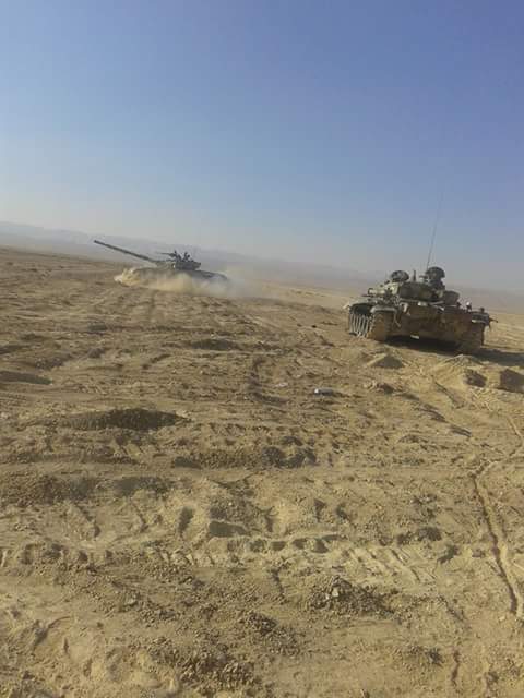 ISIS offensive at Jubb Al-Jarrah flops while the government forces advance on Palmyra