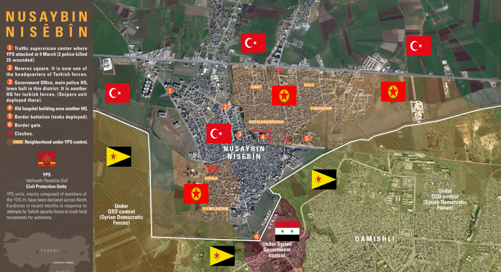 CIVIL WAR IN TURKEY: Heavy Fights in Rebellious Nusaybin