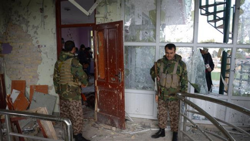 Blasts and gunfire killed at least 6 outside Indian consulate in Afghanistan's Jalalabad