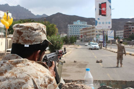 Gunmen killed 16 people in an old home of Yemen’s city of Aden