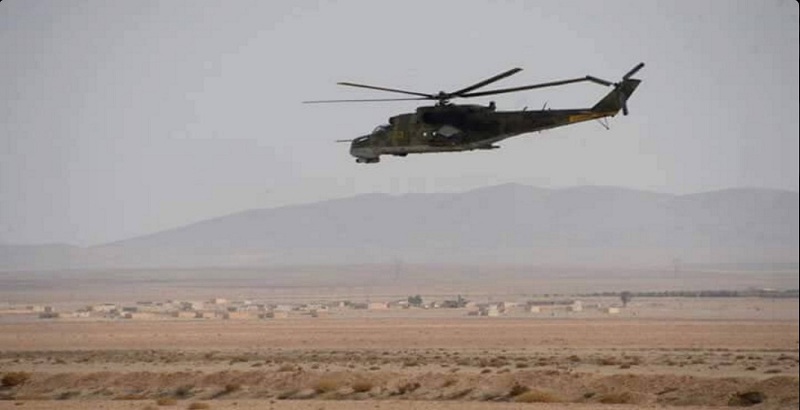 Syrian forces at the gate of Palmyra