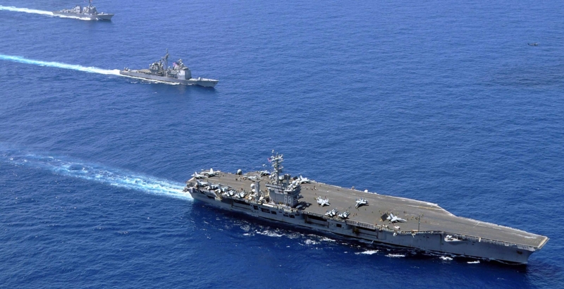 USA dispatches warships for South China Sea