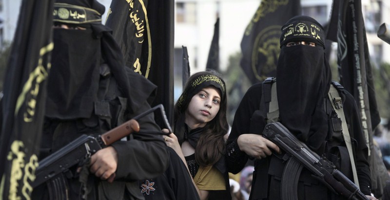 A 12 year old ISIS girl killed five women in Iraq