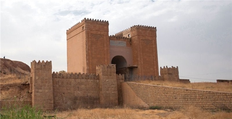 ISIS destroyed a 2,000-year-old gate near the Iraqi city of Mosul