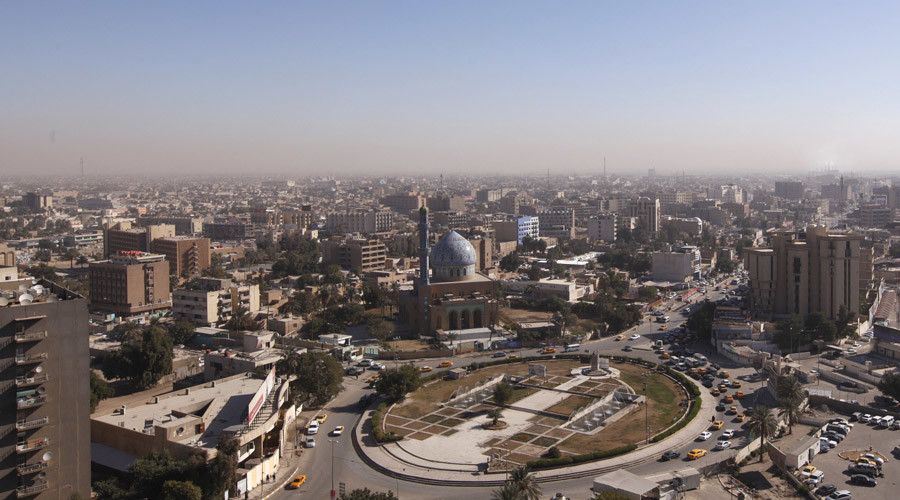 At least 9 killed in a suicide bombing at Baghdad mosque