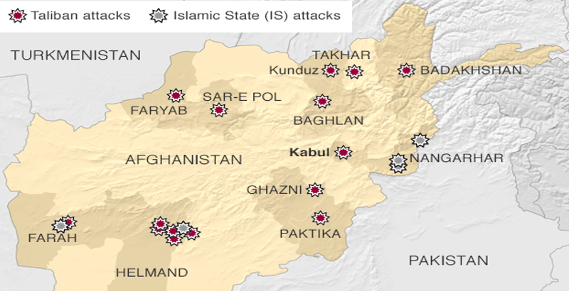 15 Taliban militants killed by Afghan security forces