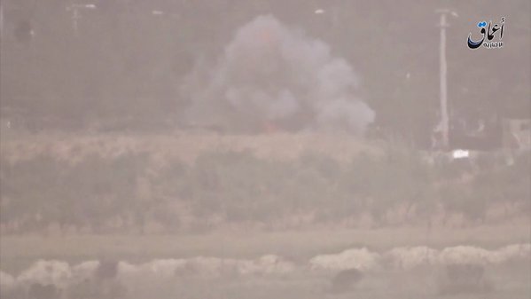 ISIS Claims to Destroy 2 Turkish Tanks, 1 Howitzer Near Syrian Border (Video)