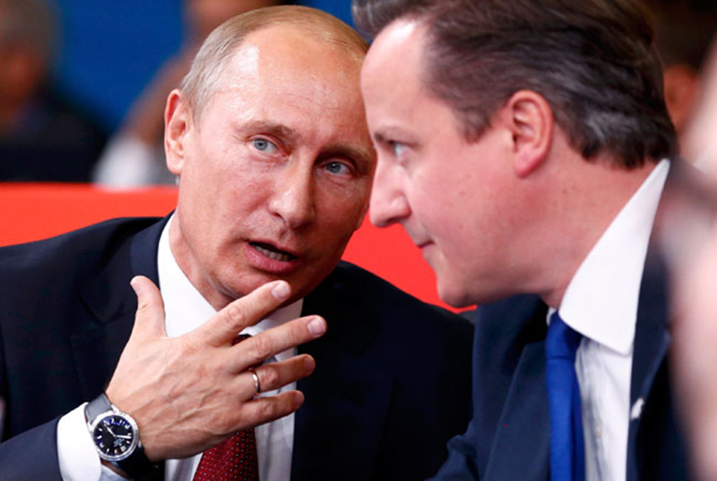 They were searching for Putin, they found Poroshenko, Cameron...