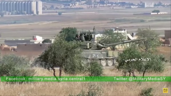 Militants Use US-made BGM-71 against Russian T-90 in Aleppo Province. Combined TOW shot / Drone Aftermath Video