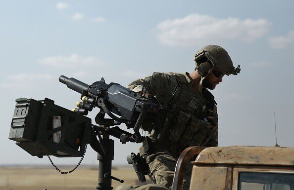 US Special Forces Fighting Alongside the SDF during the Raqqa offensive, Wearing YPG/YPJ Patches