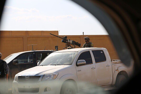 US Special Forces Fighting Alongside the SDF during the Raqqa offensive, Wearing YPG/YPJ Patches