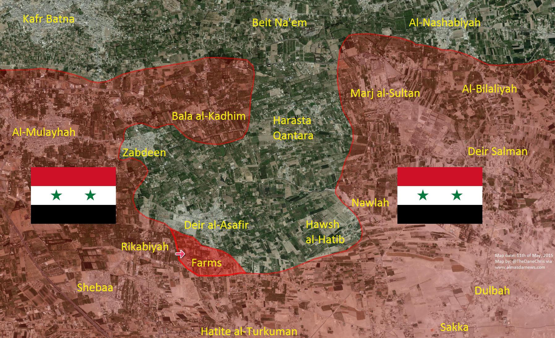 Syria's Army captures Rikabiyah Farms in new East Ghouta advance