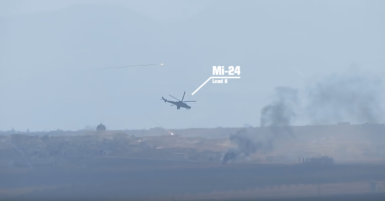 The Mi-24 in Action over Syria