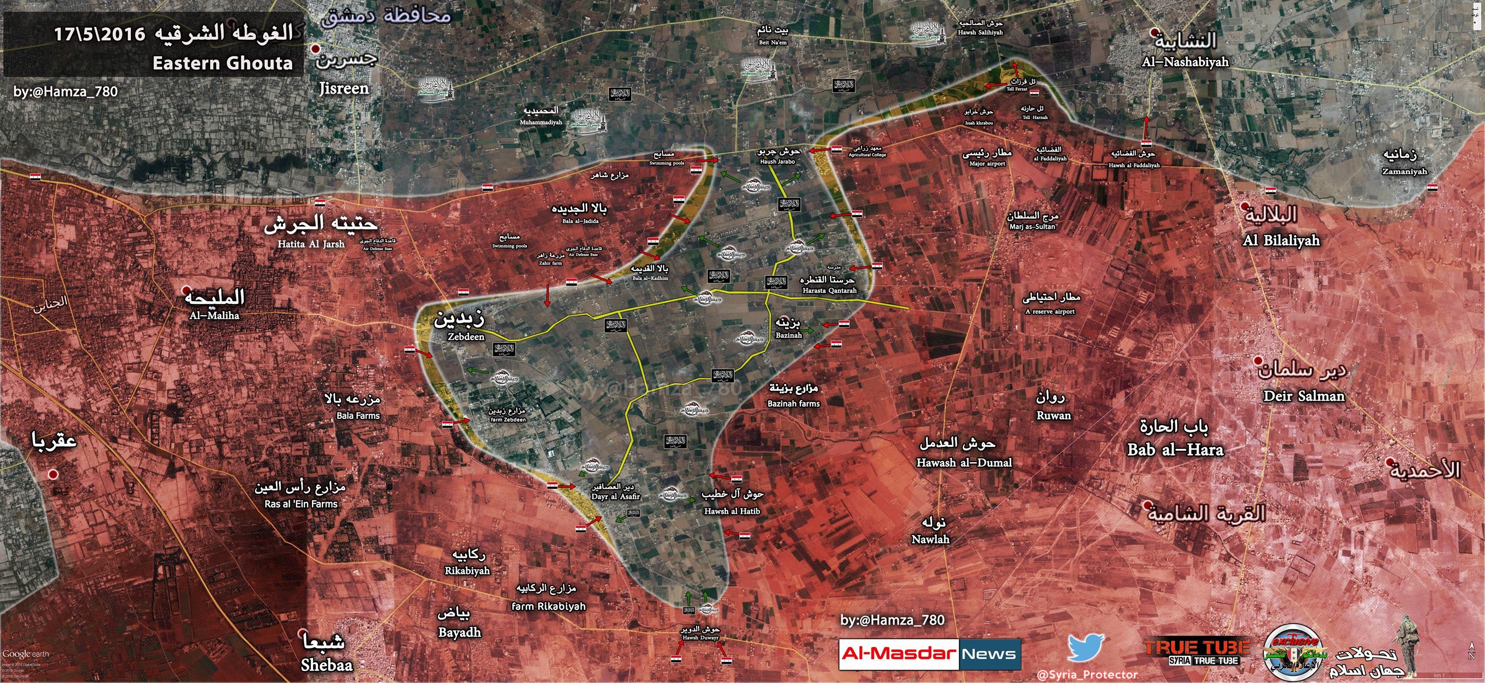 Rebel defenses in East Ghouta collapse amid Syrian Army offensive