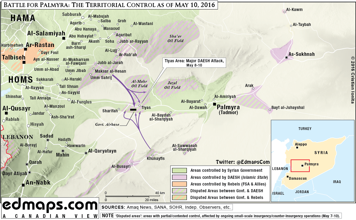 Syria: Heavy Clashes in Homs Province