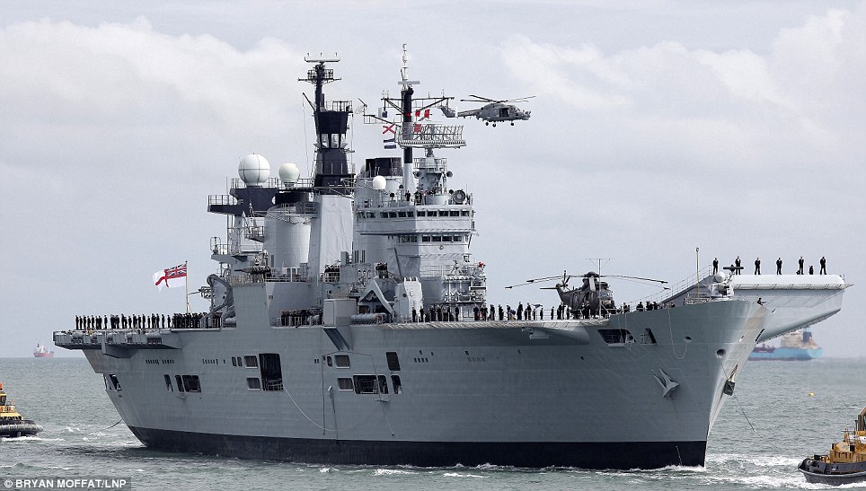 HMS Illustrious, Britain's Last Working Aircraft Carrier, To Be Sold For Scrap