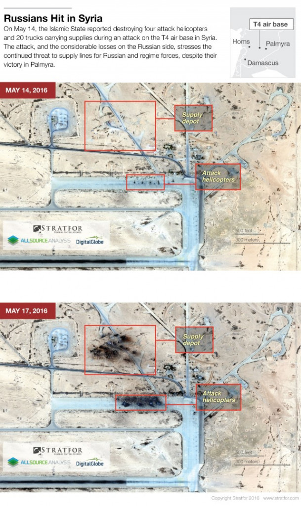 Satellite Imagery Prove that 4 Russian Mi-24 Attack Helicopters Have Been Destroyed in Syria?